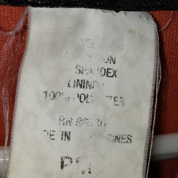 Jennie & Marlis Women's Petite Coral Lace Top, Size PM - Picture 4 of 5